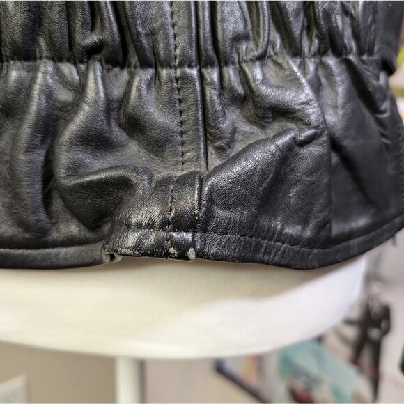 Vintage Force Leather Motorcycle Jacket - Picture 3 of 13